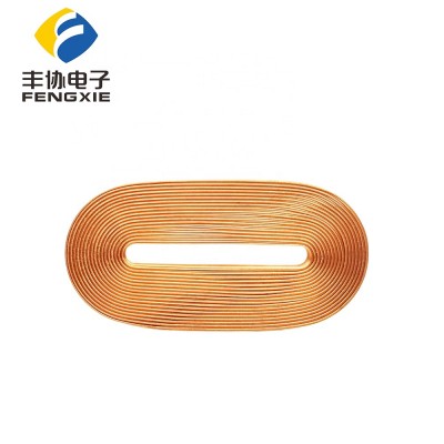 Factory Custom Self-Bonded Copper Wire induction coil Wireless Charging Coil