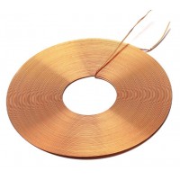 Flat round RFID coil